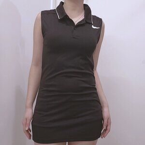Nike Swoosh Dri-Fit Black Dress